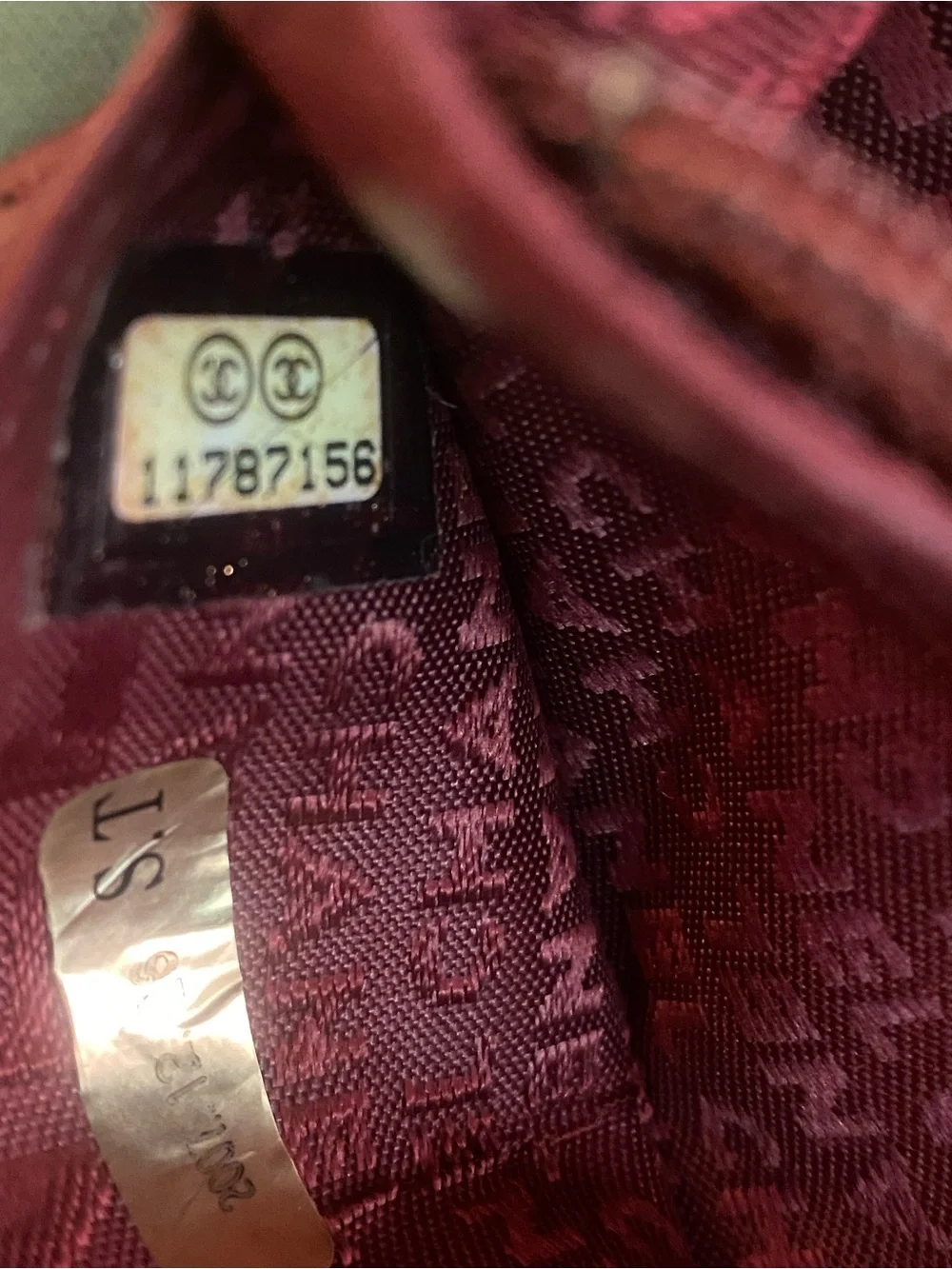 Chanel Wallet Long CC Enamel Bronze Patent Leather